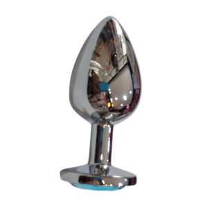 Plug Anal Plateado Joya Talla L - Image 1