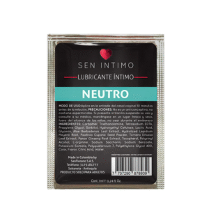 Sachet Lubricante Vaginal Neutro Sen Intimo - Image 1