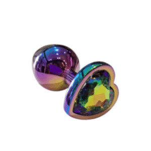 Plug Anal Tornasol Corazon Talla M - Image 1