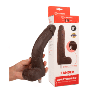 Zander Dildo Ultrarealista con Adaptador Sex Machine Lovense - Image 1