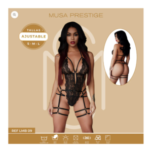 Conjunto Erótico Negro LMB 09