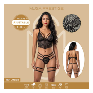 Conjunto Erótico Negro Ref 02 - Image 1