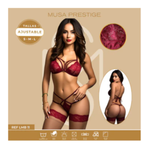 Conjunto Erótico Vinotinto LMB 11