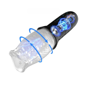 Masturbador Thrusting  Vibration Rotation 360