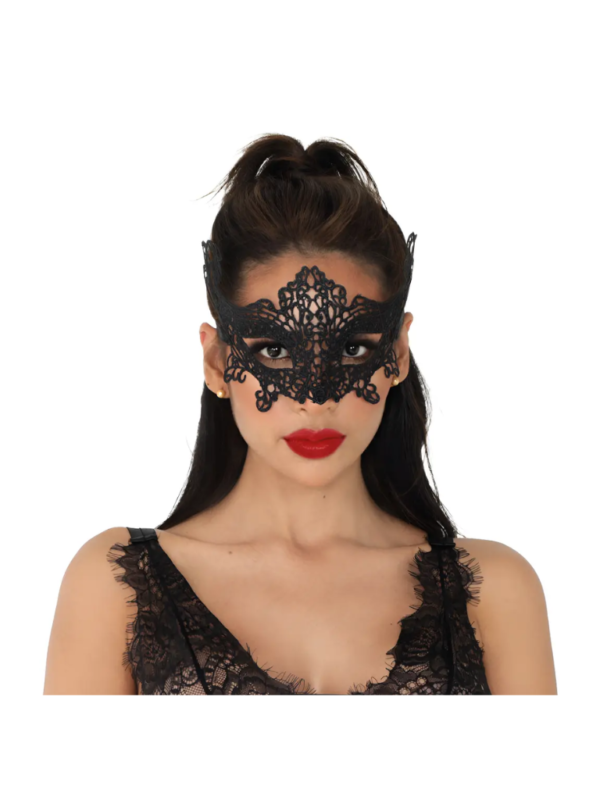 Antifaz Peccato Lerot Negro